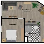Apartamento Wohlfuehl-ferienwohnung In Strandnaehe Mit Grossem Sonnenbalkon Und Blick Ins Gruene *