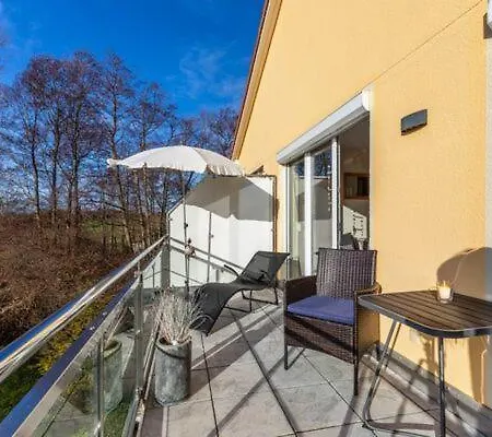 Wohlfuehl-ferienwohnung In Strandnaehe Mit Grossem Sonnenbalkon Und Blick Ins Gruene Apartman